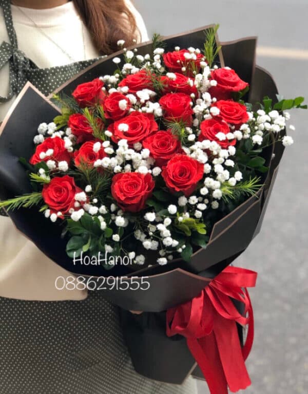 Bó Hoa Chúc Mừng Ngày Valentine